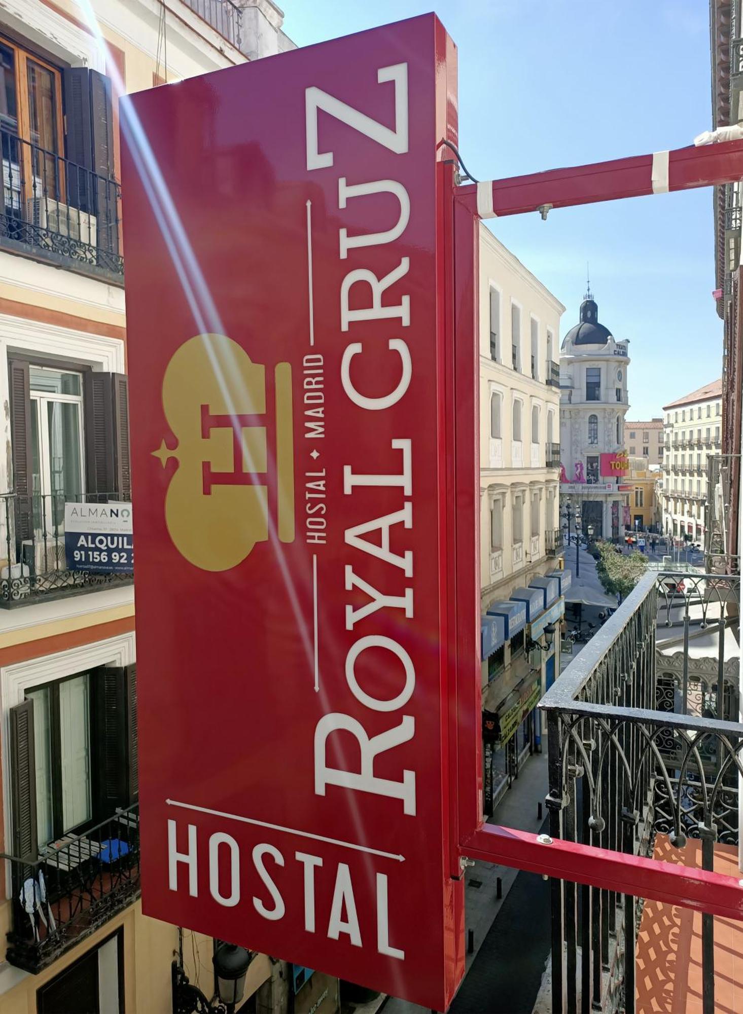 Hostal Royal Cruz Madryt Zewnętrze zdjęcie